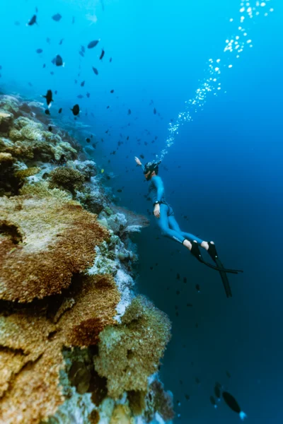 diving